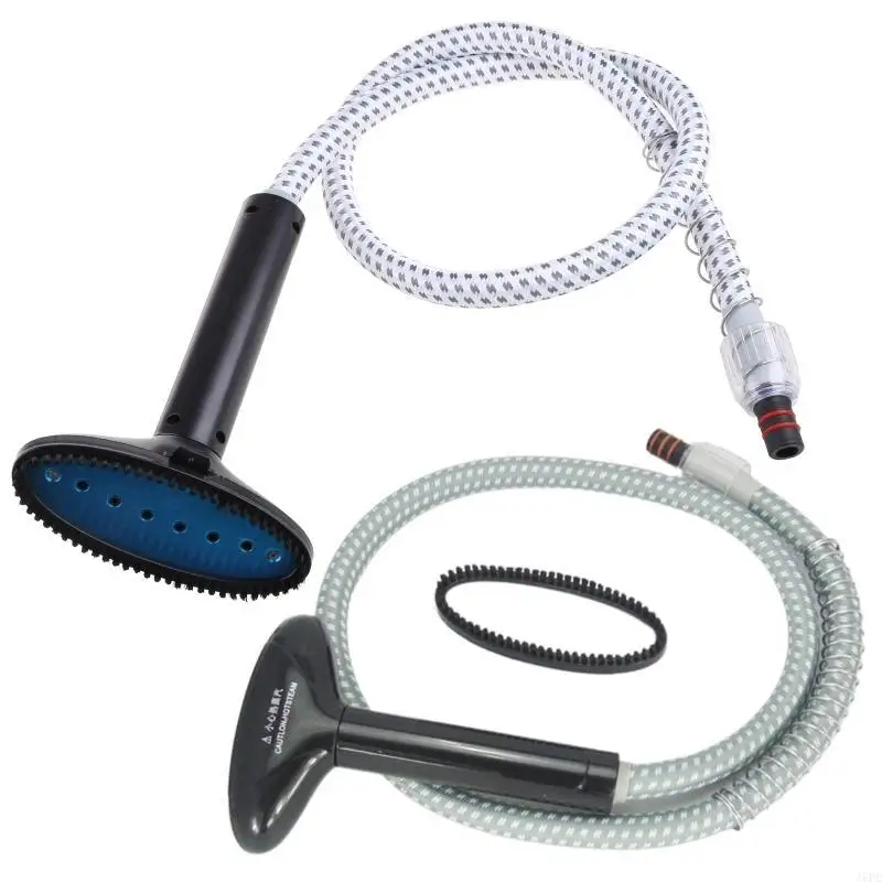 J6PE Garment Steamer Parts Guide Hose Steam Pipe Set Fit for Universal Garment Steamer (Hose+Brush 1.6m/62.99inch