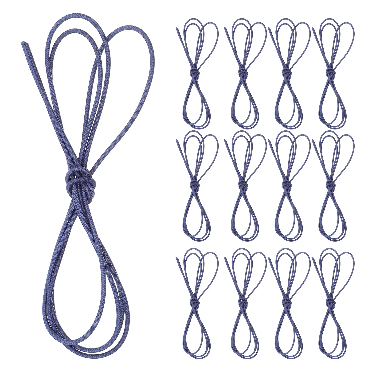 15Pcs Elastic Bands for Notebooks Nylon Rope Stretchy Journal Closure Strap Travel Planner Diary Scrapbook Organizer Book Belt