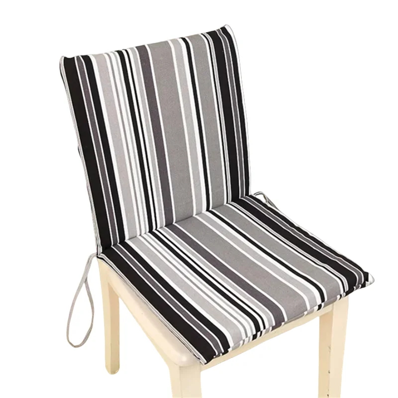 

Striped Four-season Universal One-piece Cushion Simple Print Pattern Office Chair Mats Fashionable Home Decoration Seat Pads