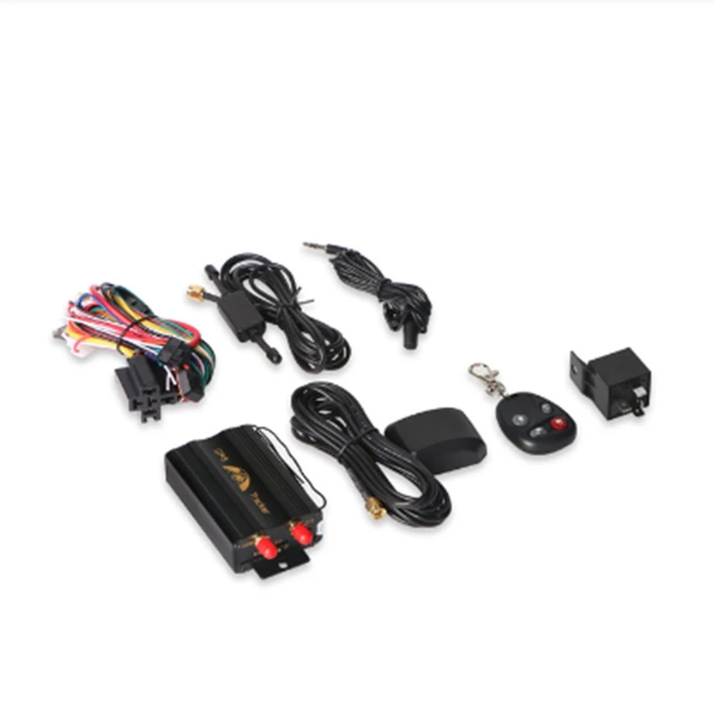 FULL-TK103B GPS Tracker Car Tracker Cut Off Oil Realtime Tracking Traker Geofence GPS Car Voice Monitor GPS Data Load