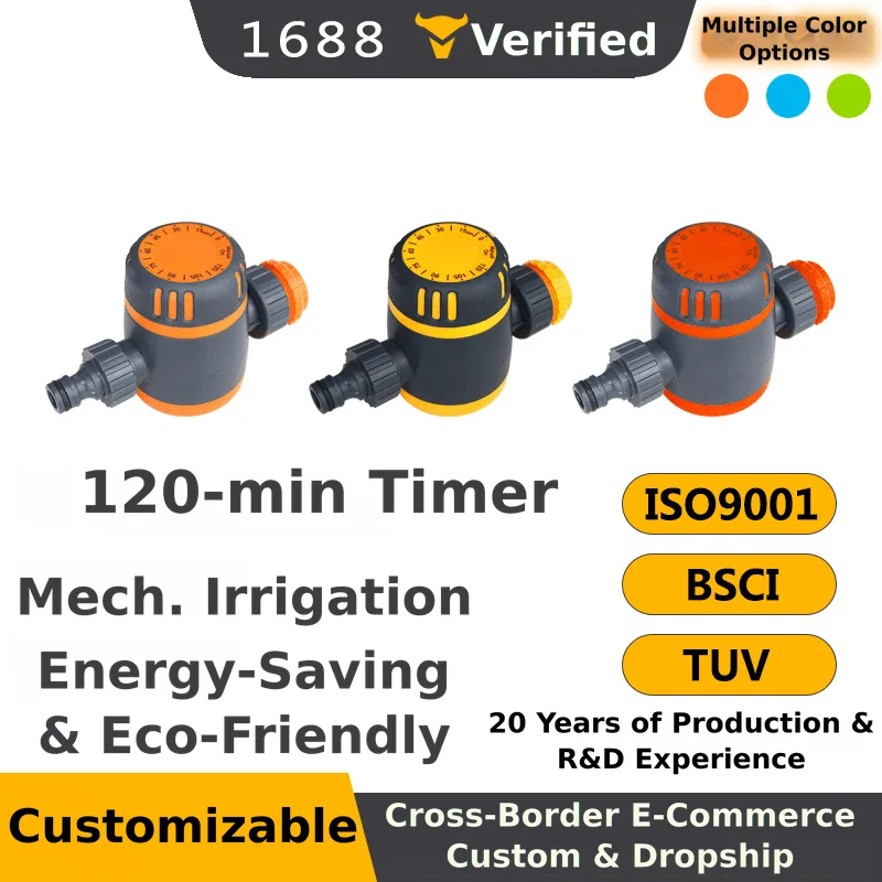 Automatic Plant Watering Timer Faucet Tap Timer YM202E Garden Irrigation Controller Timed Sprinkler Watering System