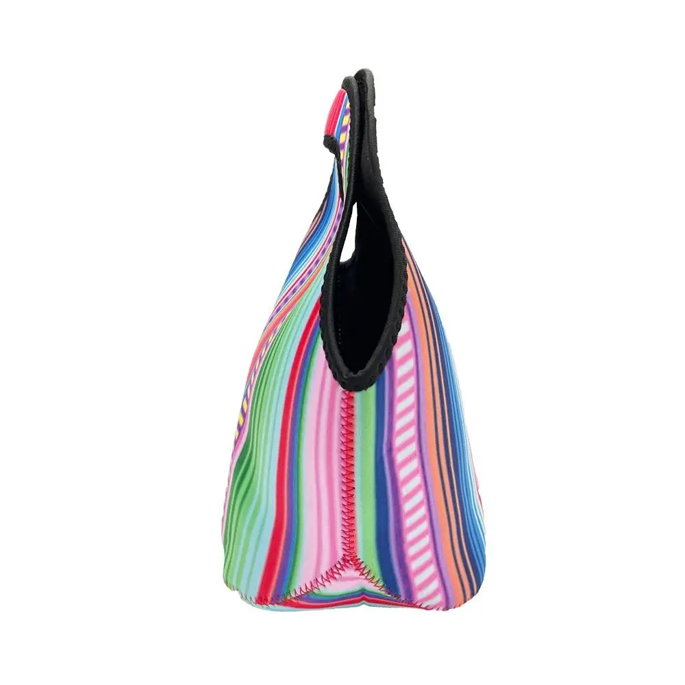 Easy Storage Portable Lunchbox Reusable Neoprene Travel Lunch Bag Leakproof Universal Insulated Dinner Bags Camping