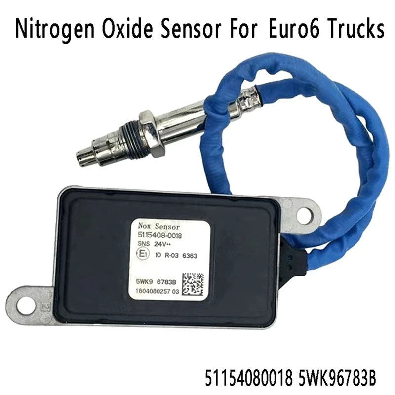 

24V Car Accessories Parts Nox Nitrogen Oxygen Sensor For Man Euro6 Trucks 51154080018 5WK96783B 51154080018