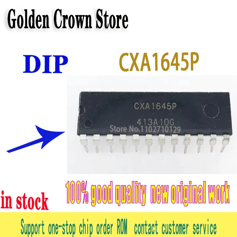 2PCS/lot  CXA1645P CXA1645 DIP-24 Chipset  100%  new original In Stock