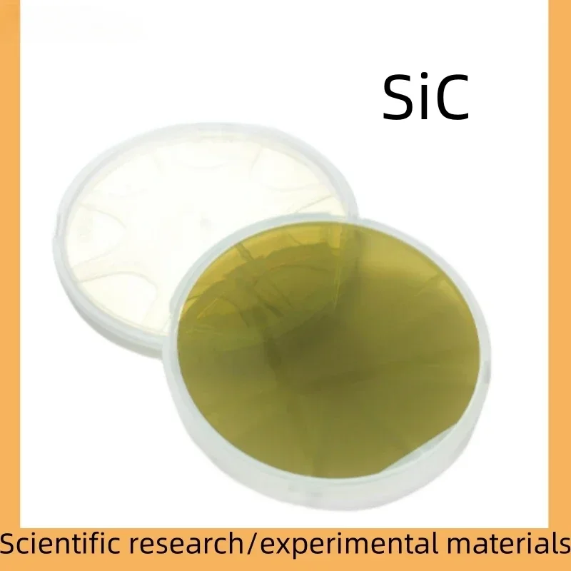 Customized 4-inch Conductive/semi Insulating Silicon Carbide Chips/optoelectronic Research Experiments