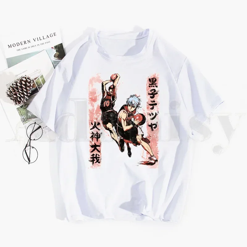 

Anime Kuroko No Basket Kuroko Tetsuya Harajuku Tshirt Hip Hop Girl Top Tees Harajuku Tshirts Men Fashion Summer T-shirts