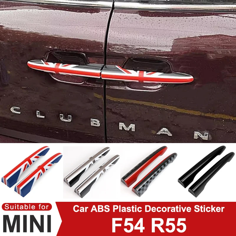 

Для MINI ONE Cooper S JCW CLUBMAN F54 R55 крышка дверной ручки багажника автомобиля декоративная наклейка ABS аксессуары для модификации интерьера