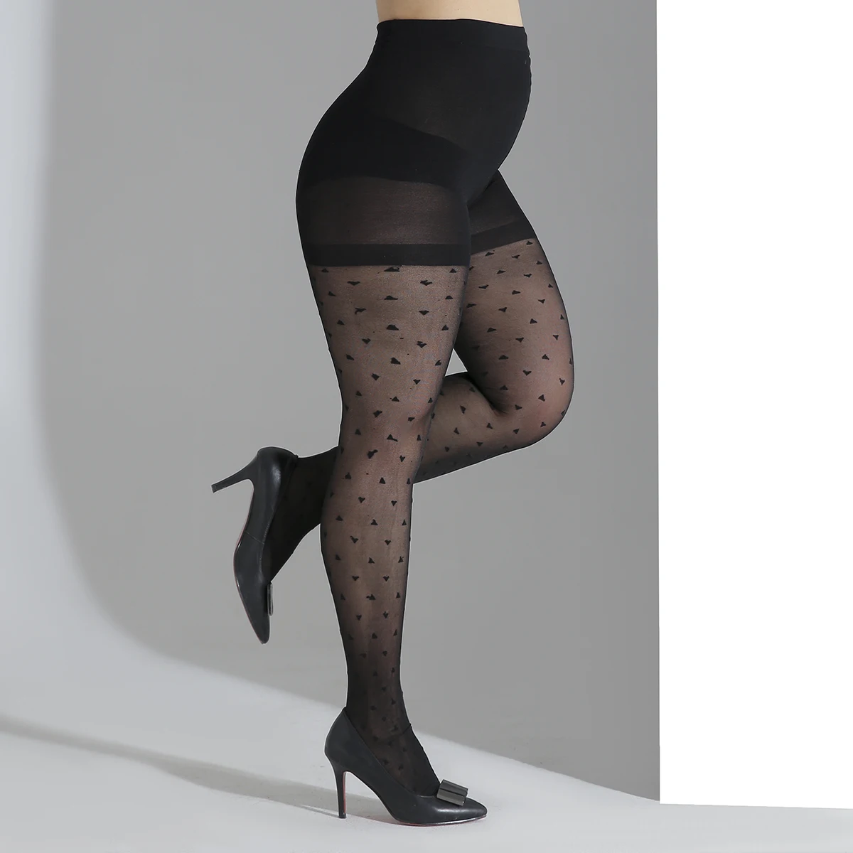 Plus Size women Sexy summer Breathable High Quality Patterned Fashion Versatile  Elastic New Long Socks