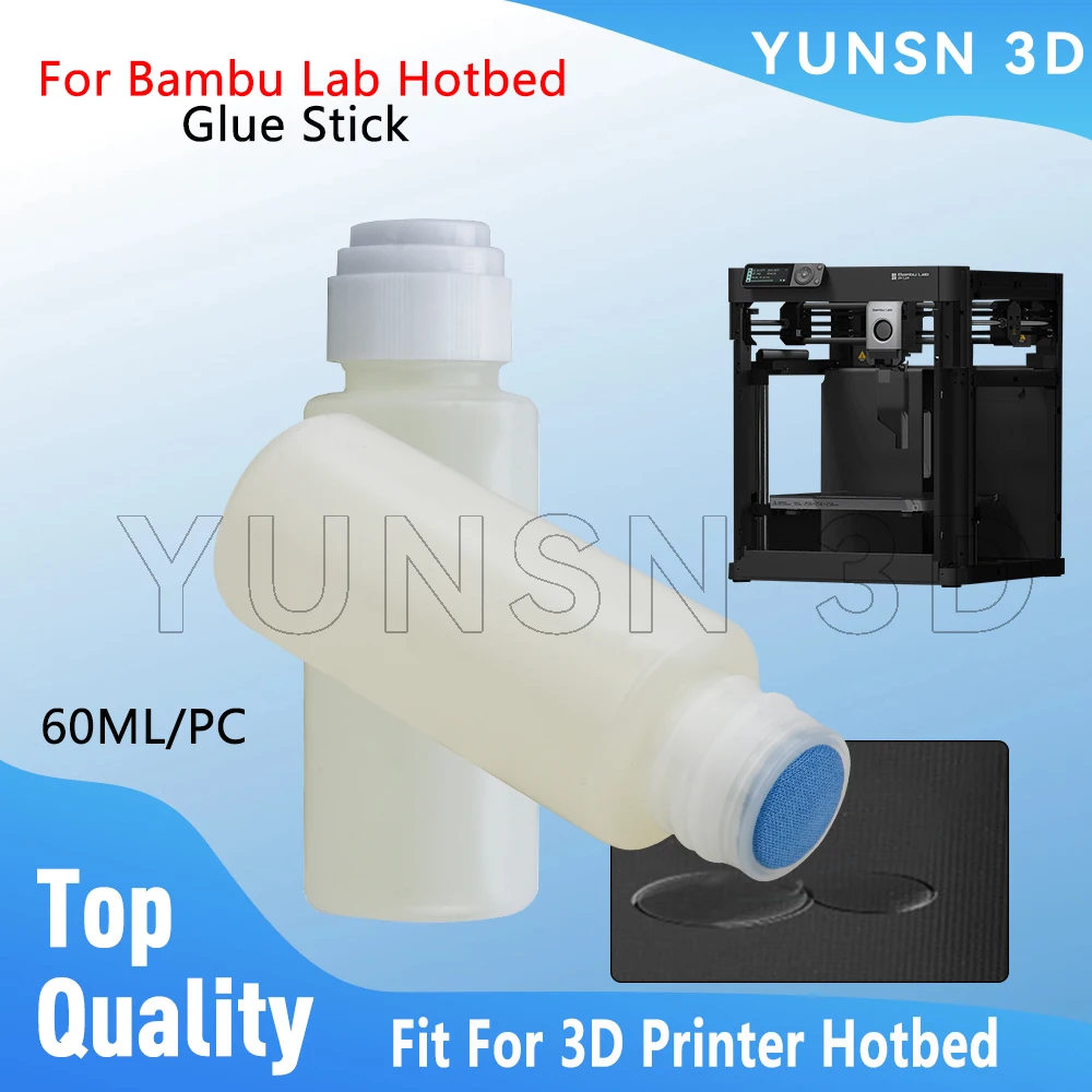 

Glue Stick Adhesive For Bambu Lab 3D Printer Hotbed Parts Special Non Toxic Washable Platform Glue Spray Anti Warping Edge