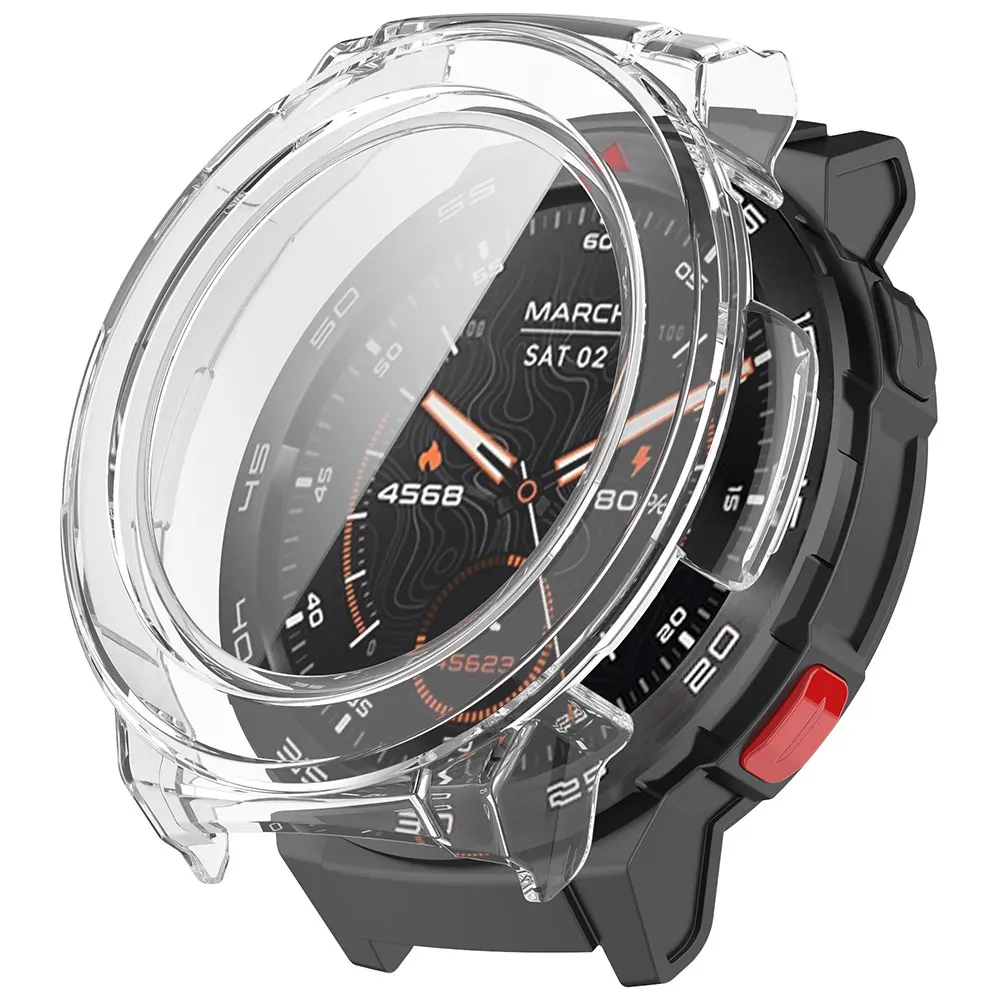 PC Watch Case + Glass Film For Mibro Gs pro Screen Anti-scratch Protector Cover With Tempered Glass Frame For Mibro Gs pro Cases view 5