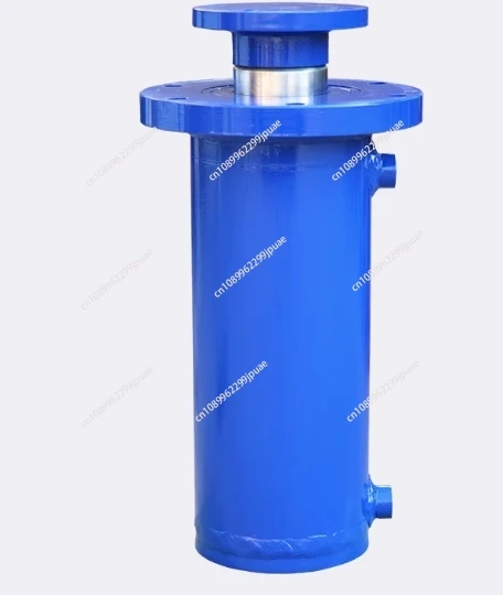 Hydraulic cylinder 50 tons 80 tons upper flange high pressure cylinder heavy-duty packing oil press hydraulic station assembly