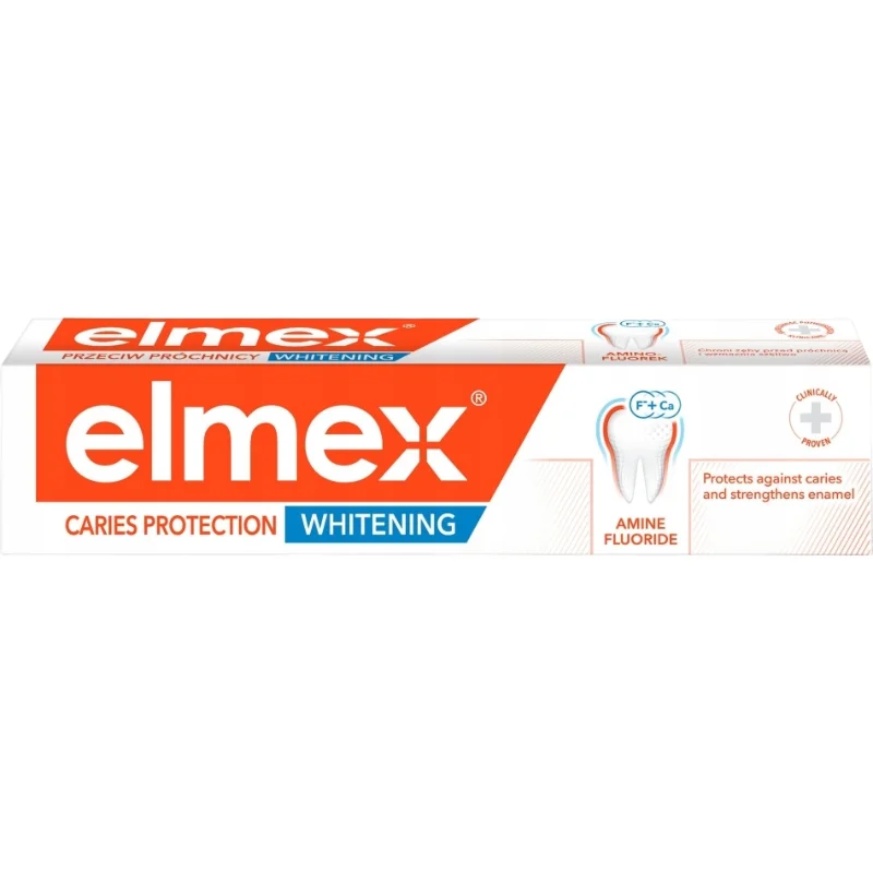 Elmex Against the Decay Sanfte weiße Zahnwaschpaste 75 ml