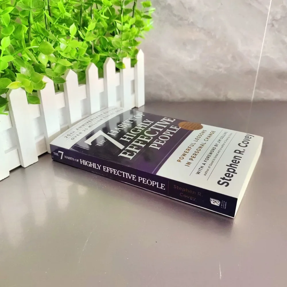 

The 7 Habits of Highly Effective People By Stephen R. Covey in English Original Professional Management Reading Book