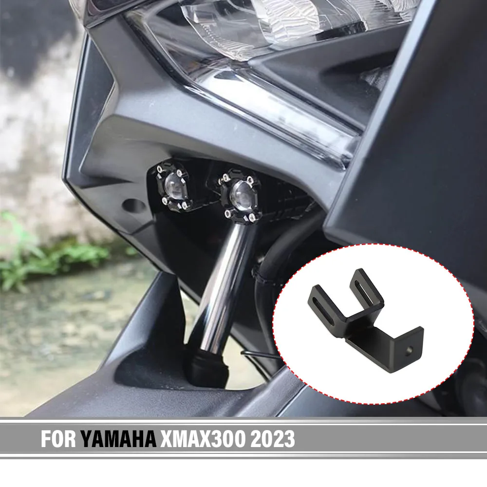 

XMAX 300 250 Spotlight Bracket Holder Sport Light Fog Lights Mount For YAMAHA XMAX300 XMAX250 2023 2024 Holder Bracket Mount