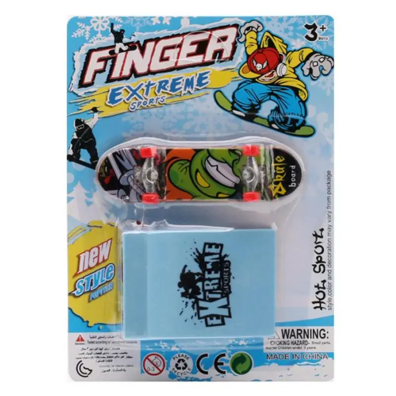 Kreative Finger Skateboard Rampe Set Hohe-qualität Finger Skatepark Kit Indoor/outdoor Spielen Zubehör Spielzeug Geburtstag Geschenk Für kinder