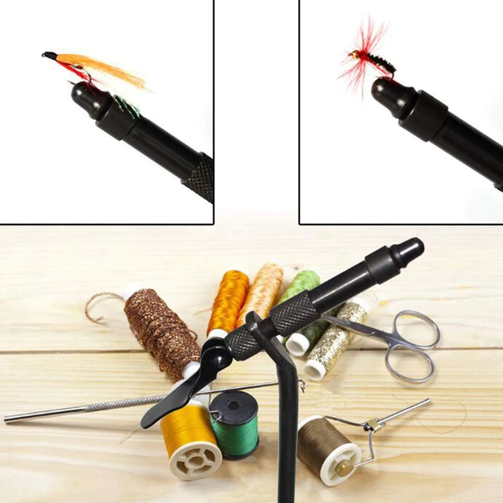 

Fly Tying Vise Rotary Fly Tying Vise Fishing Flies Tying Tool