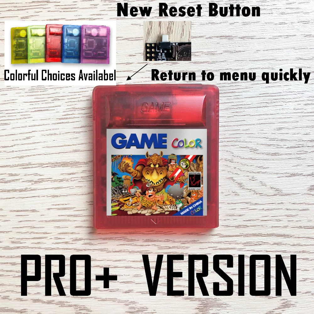 Everdrive EDGBS 2250 In 1 Pro Version لعبة فيديو بوي بطاقة خرطوشة ل GameBoy Color GB GBC لعبة وحدة التحكم GB Boy Color