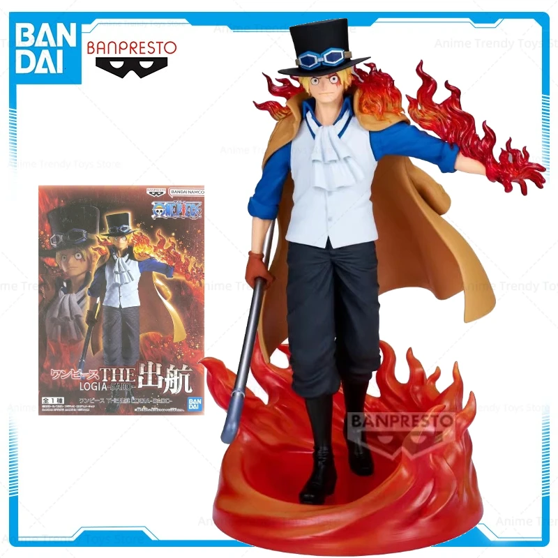 En Stock Original BANPRESTO modelo de una pieza la LOGIA SABO figura de Anime colección de juguetes figura de acción regalo muñeca WY