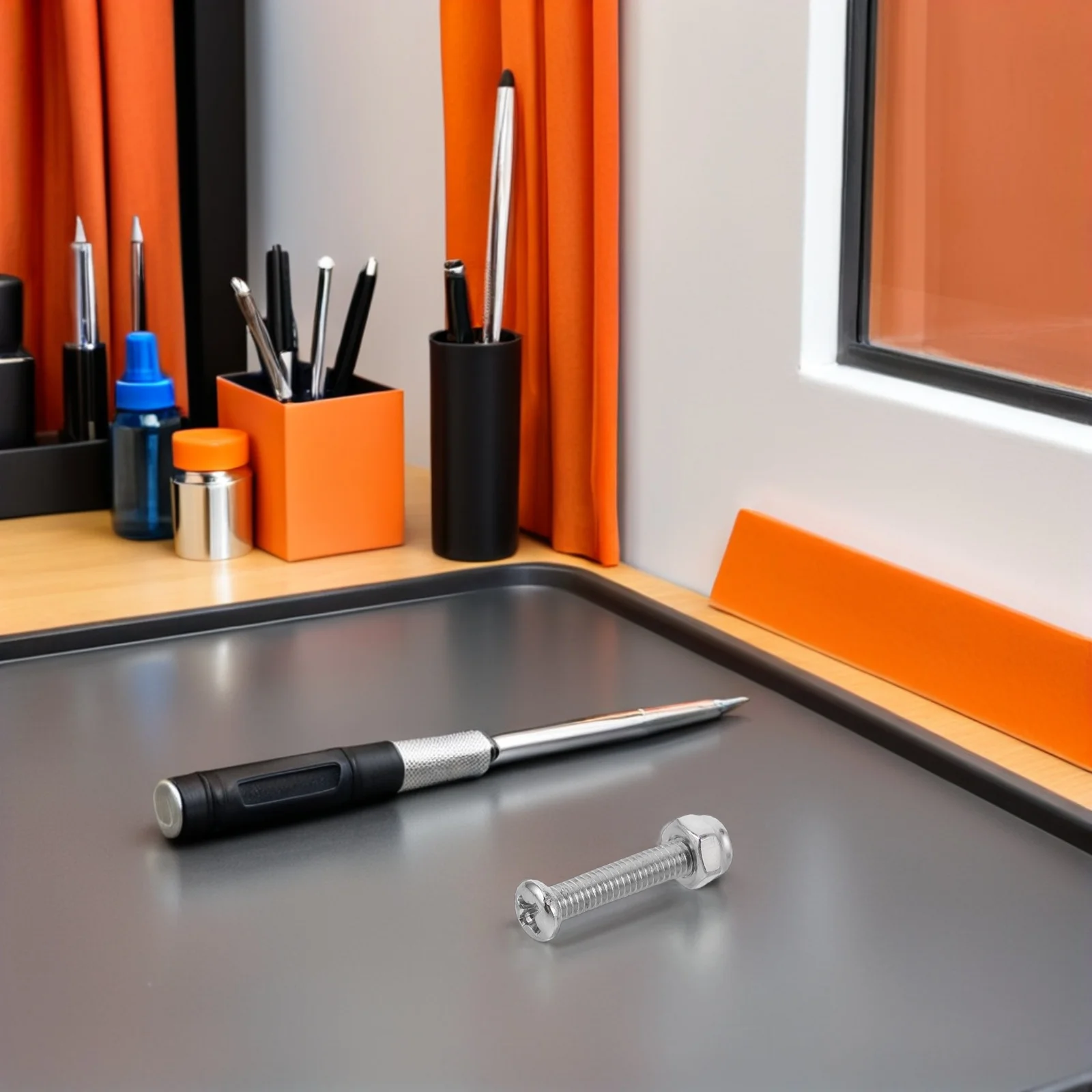 

12Sets Table Football Screws M4x20mm Strong Metal Nuts Bolts for Foosball Replacement Parts Maintenance Hardware Solution