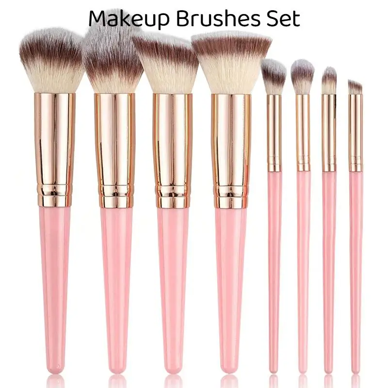 Perfect for Beginners 18/20/30PCS Makeup Brush Kit Complete Full Face Set Travel-Friendly Design