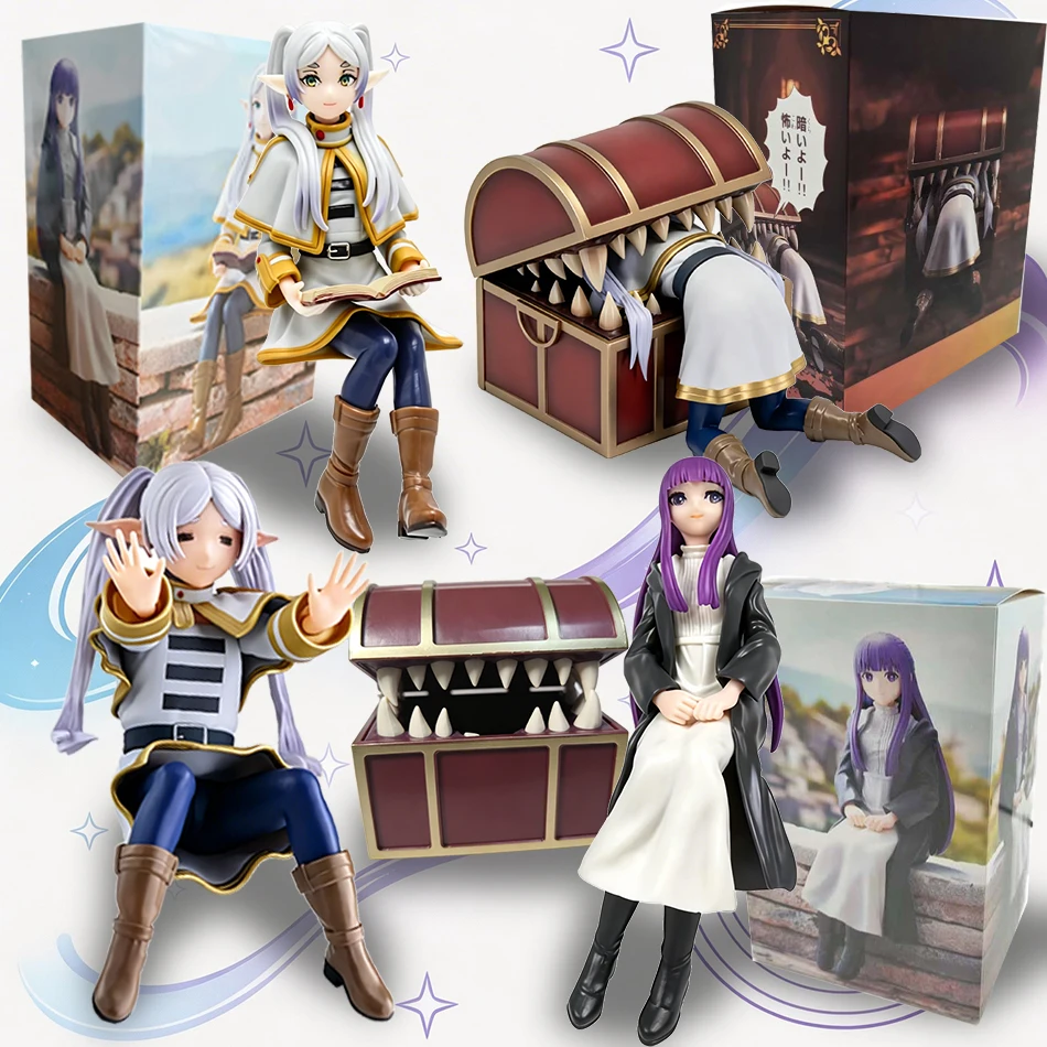 Noodle Stopper Sousou no Frieren Anime-Mädchenfigur Frieren Beyond Journey's End Actionfigur Sammlermodell Spielzeug