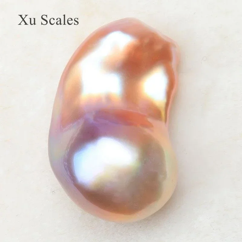 Extra Large Pure Natural Freshwater Colorful Special-shaped Baroque Pearl 20-30mm Size Halo Slightly Flawed DIY Pendant Jewelry