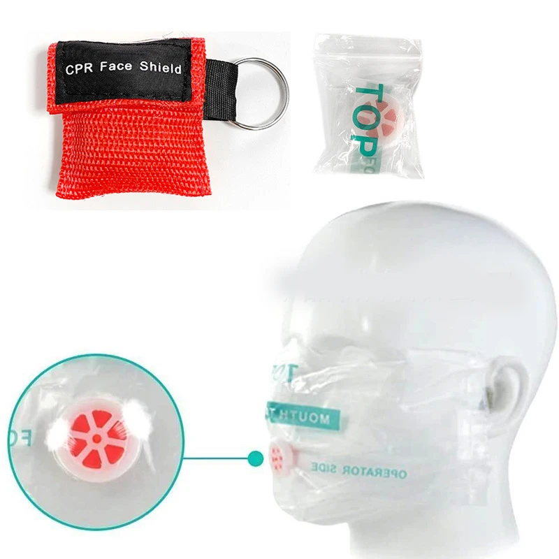 Emergency Artificial Respiration Mask Cardiopulmonary Resuscitation Equipment Portable Cardiopulmonary Resuscitation Device