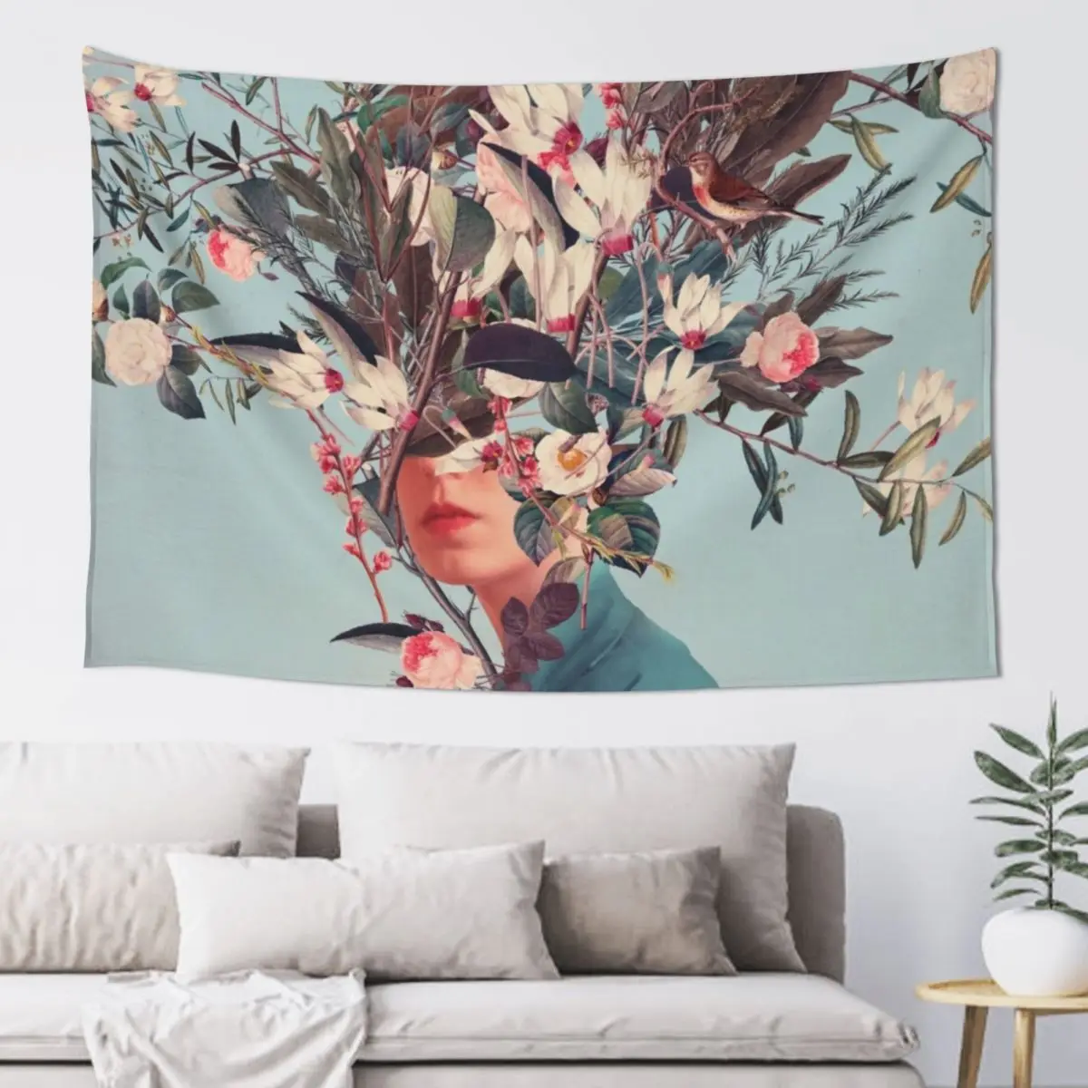 I was Hidden but You saw me Tapestry Custom Room Decor For Girls Outdoor Decoration Tapestry