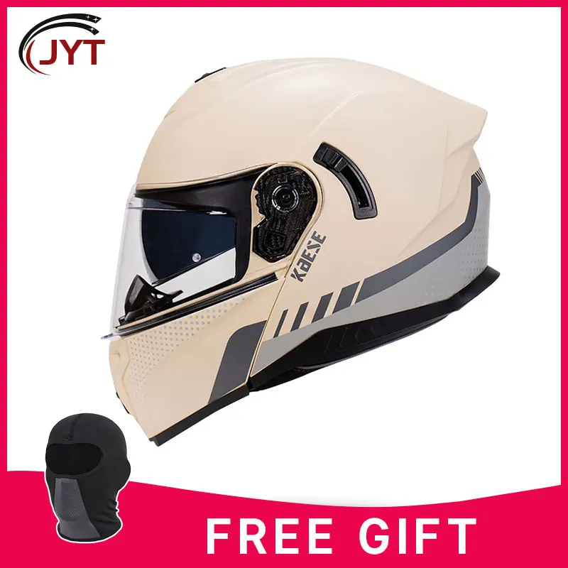 

Full Face Helmet DOT Approved Flip Up Motorcycle Helmet Double Lens Motorcycle Helmets High Quality Capacete