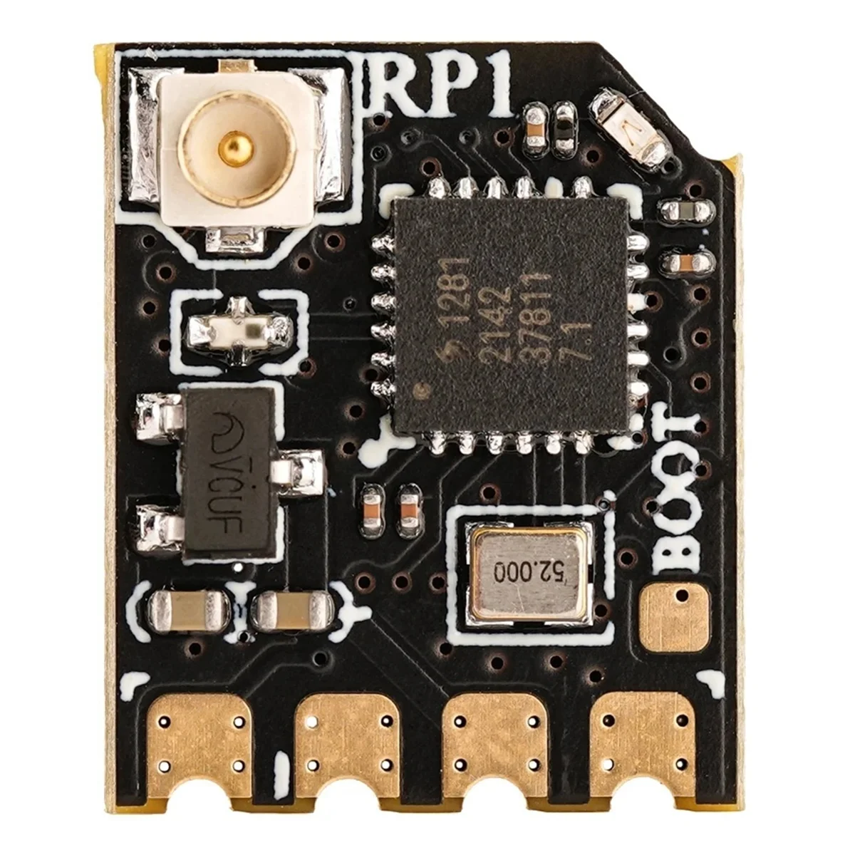 RP1 2.4Ghz ExpressLRS ELRS Nano Receiver with T-Shaped Antenna for TX16S ZORRO TX12 ELRS VersionN01R