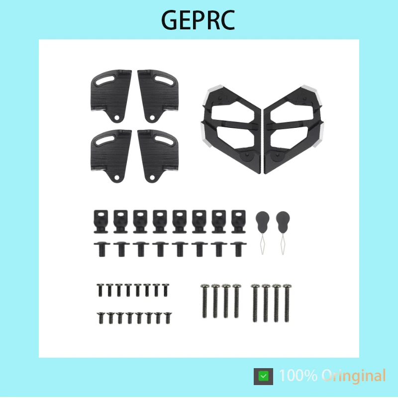 GEPRC Vapor O4 Pro Lens Shock‑Absorbing Renew Kit, Nose Upgrade, FPV Drone Accessories