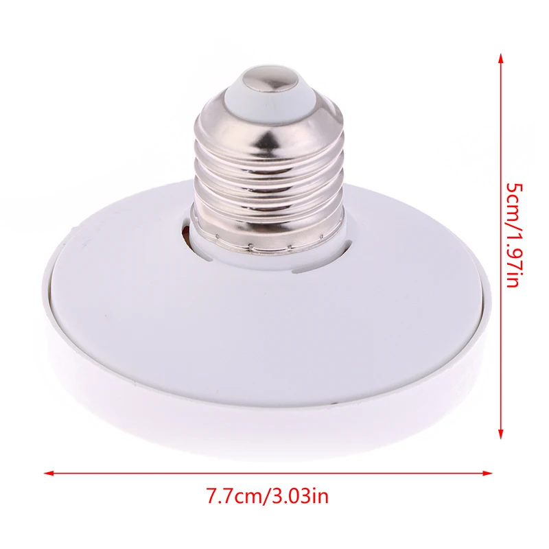 Screw LED Lamp Holder Converter Socket E26/E27 To GX53 Light Base Durable Bulb Base Adapter For For Energy Saving Cabinet Light