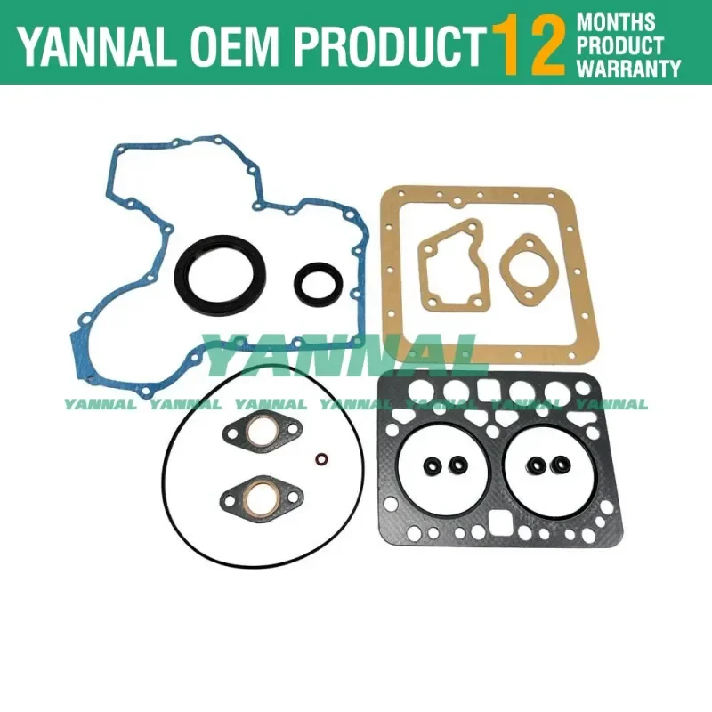 Kubota ZL600 Overhaul Full Head Gasket set Kit Fit For B6000 Tractor Engine Part