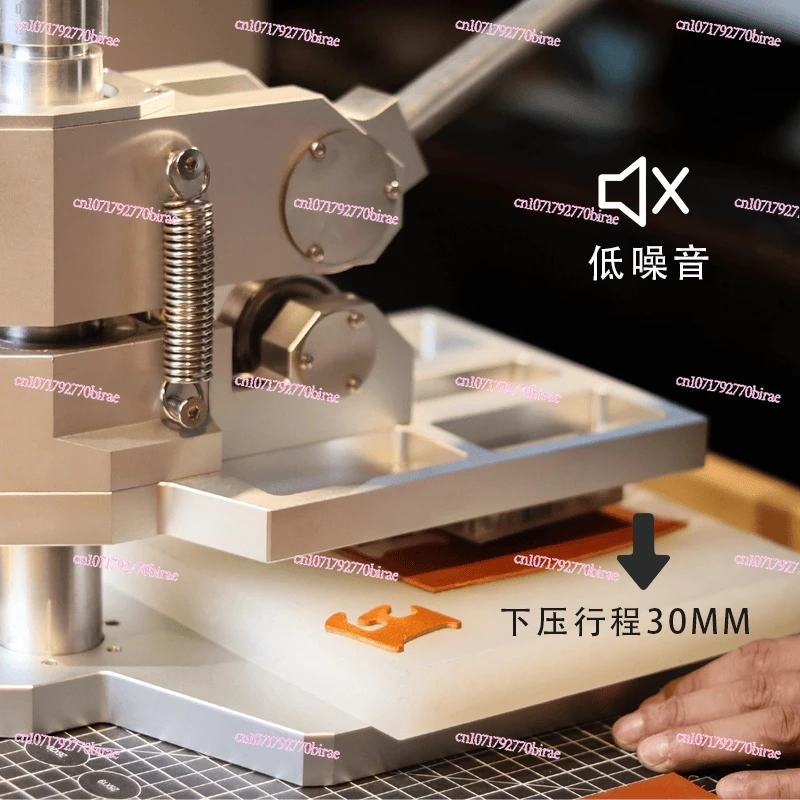 

Manual Swing Leather Goods, Small Punching Machine, Knife Die Cutting Machine