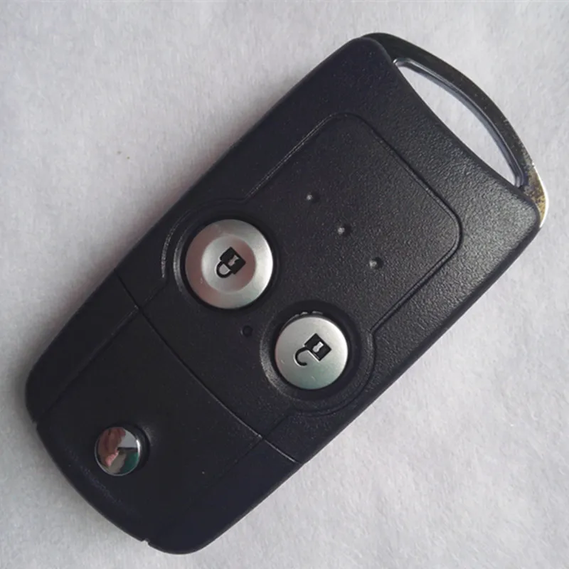 

2 шт., 2 кнопки, замена шлепанца, складной чехол для пульта дистанционного управления, чехол для HONDA CRV ODYSSEY FOB COVER