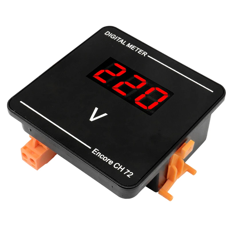 AC50-500V Voltage Panel Meter CH72 Voltmeter AC Voltage in Electrical Circuits 72*72mm