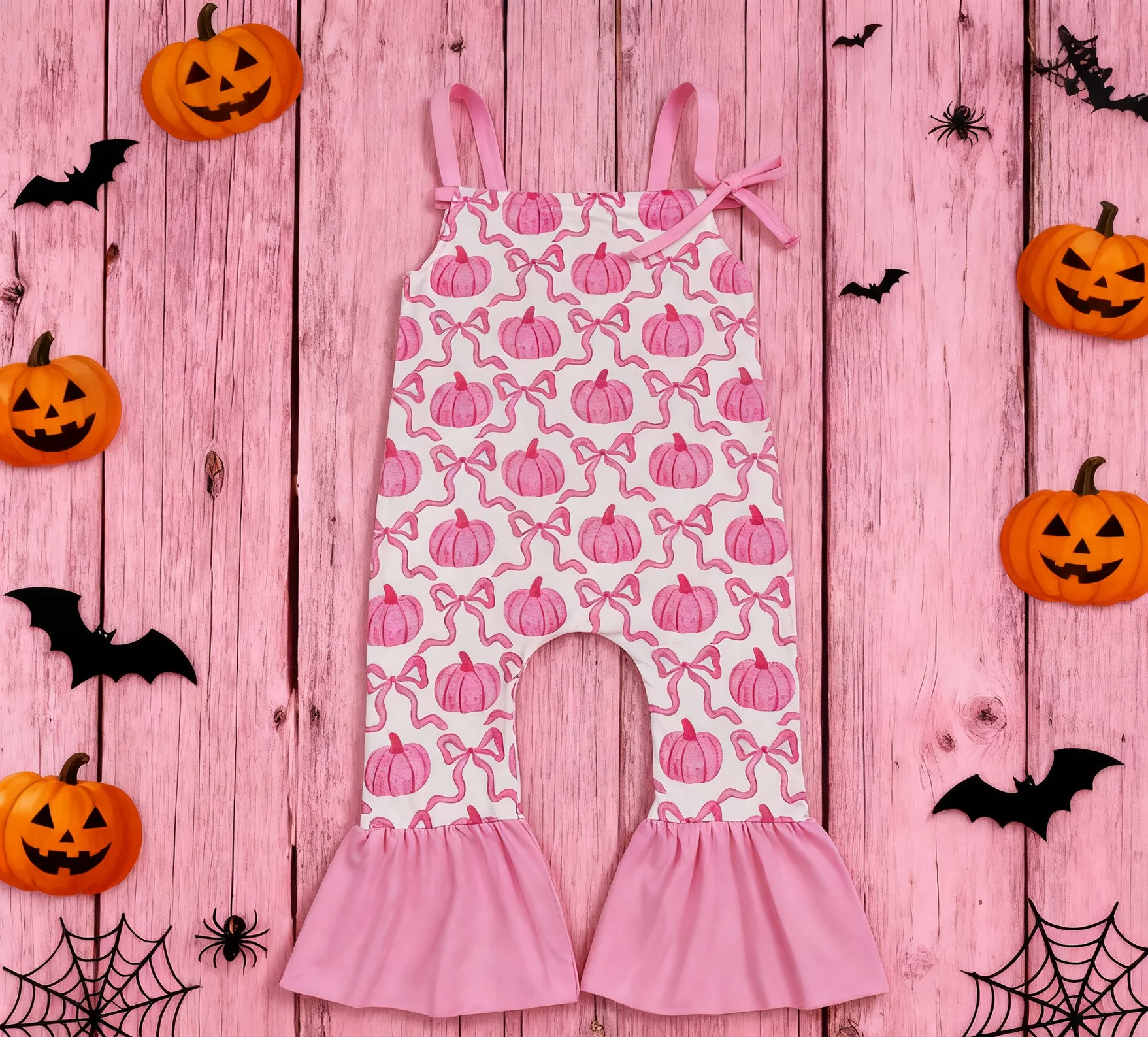 

Z916-11 SR3200 комбинезон для маленьких девочек с пузырьками, детский цельный комбинезон для новорожденных, одежда на Хэллоуин для малышей