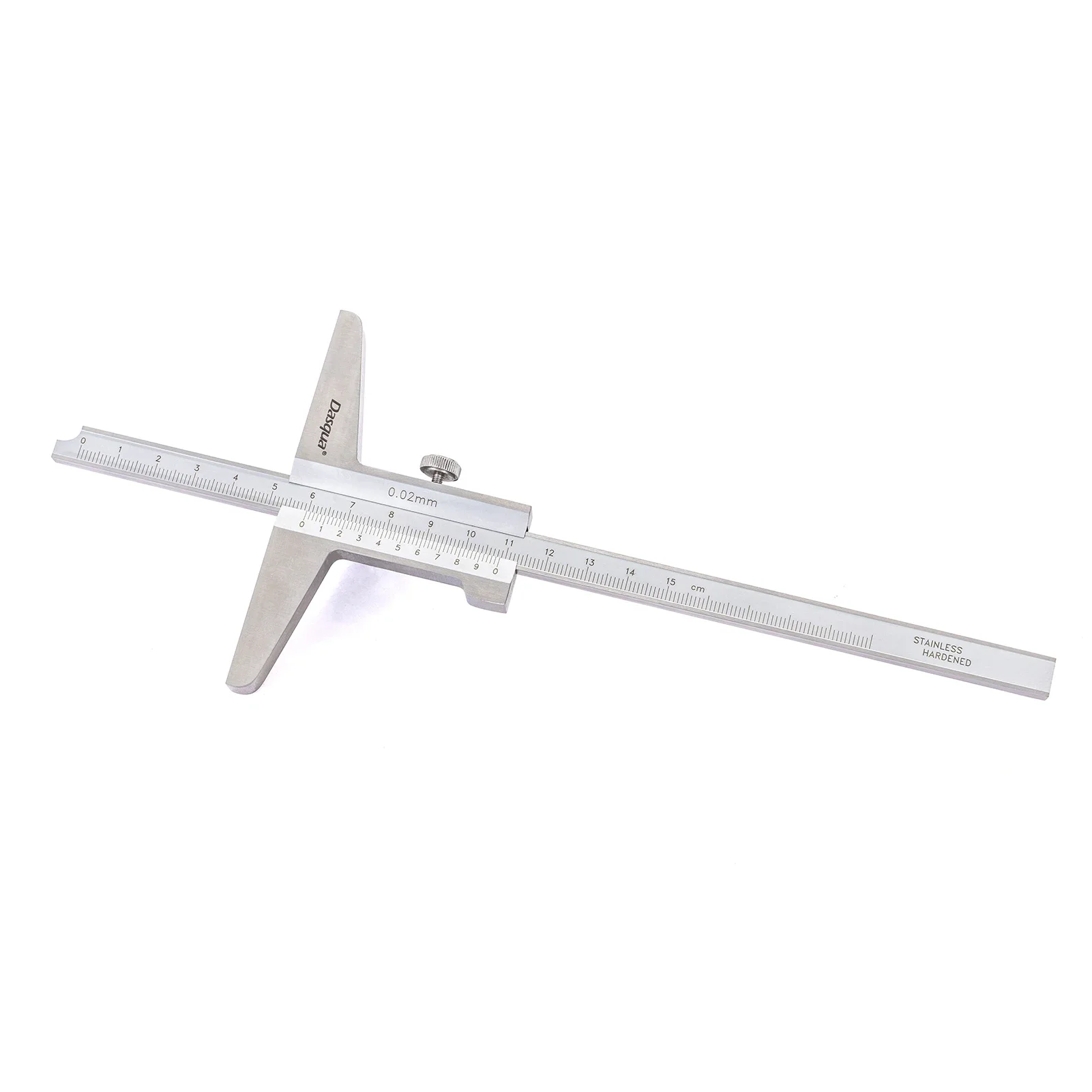 0-150mm 0-200mm Calibrador de Profundidad 0-300mm 0.02 Graduation Monoblock Depth Vernier Caliper Measuring Tool