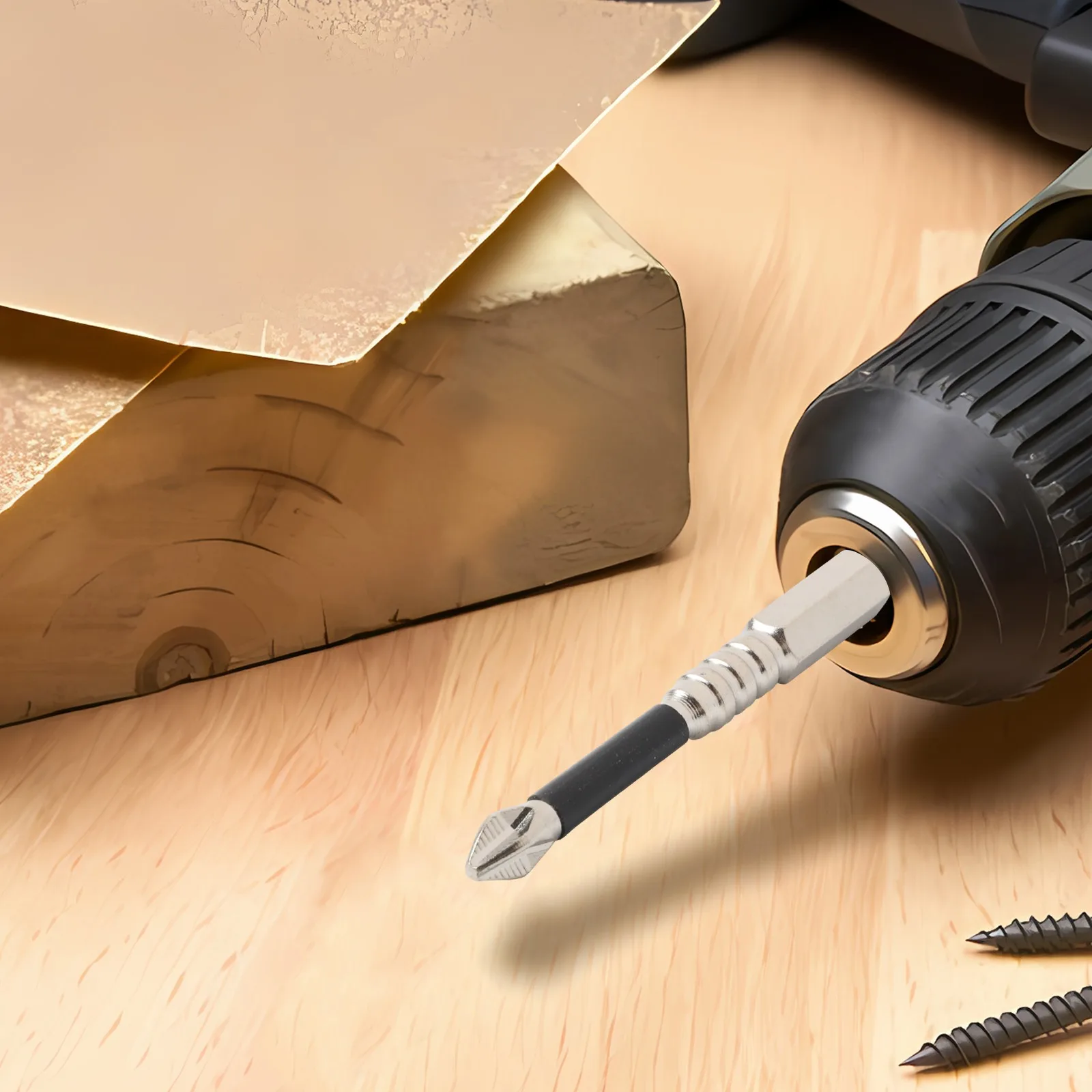 9 قطعة K5 مفك مثقاب الخشب عدم الانزلاق صلابة عالية بت سبائك الصلب الصليب مفك مغناطيسي بت مفك كهربائي بت