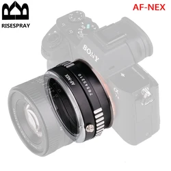 AF-NEX(Zebra lines) Mount Adapter For Sony Alpha Minolta AF Lens to for Sony E Mount NEX A7 A7R NEX-5T NEX7 A5000 A6000 A6300