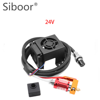 12V 24V Original Extruder Hotend Kits Heating End Nozzles Wind Fan Kits For Creality CR10/10s Ender 3/3s 3D Printer Accessories