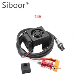 12V 24V Original Extruder Hotend Kits Heating End Nozzles Wind Fan Kits For Creality CR10/10s Ender 3/3s 3D Printer Accessories