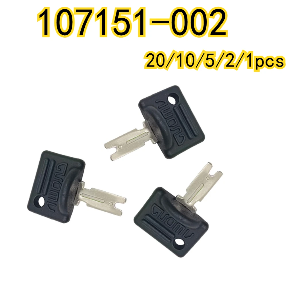 

Новый ключ зажигания 107151-002, 20/10/5/2/1 шт., подходит для вилочного погрузчика Crown