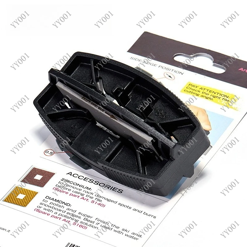 Ski Snowboard Edge Sharpener Dual Side Base Edge Multi-angle ABS Tuning Tool