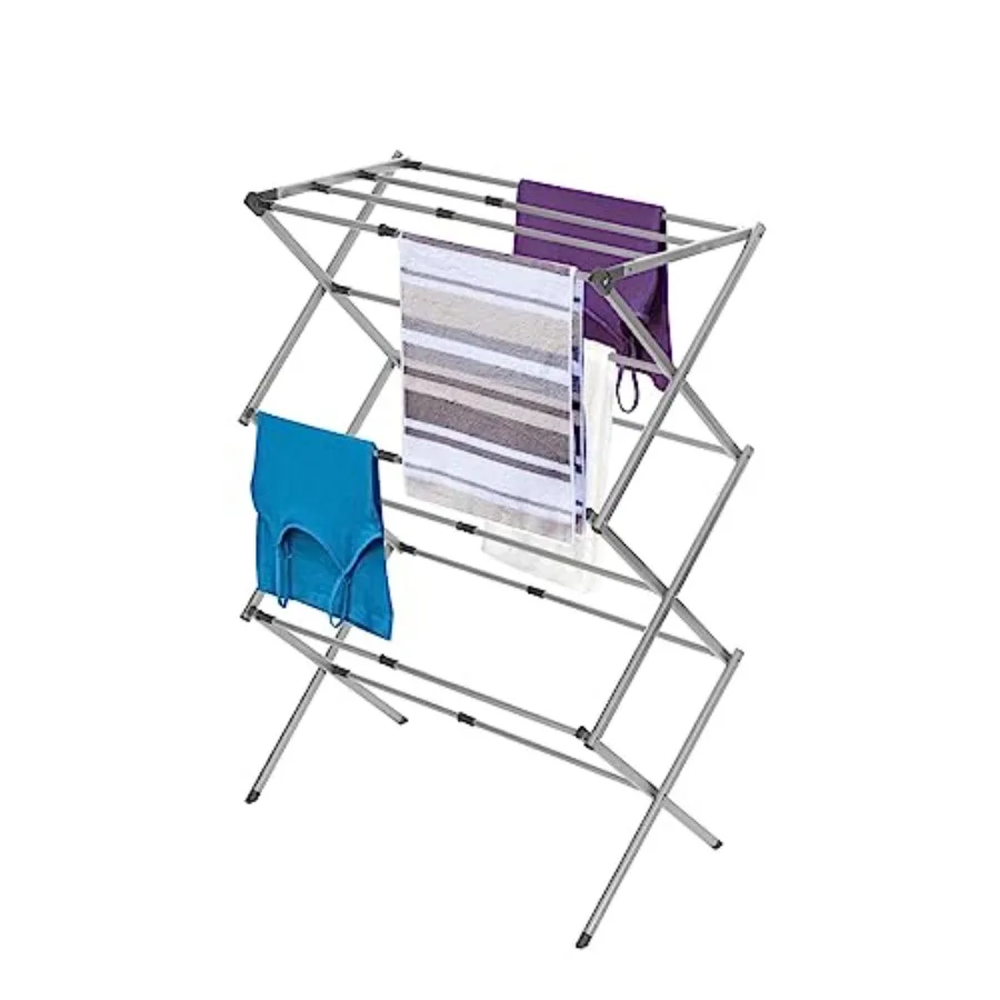 

Laundry Organization Expandable/Collapsible Clothes Drying Rack. Essential for Camping/Trailers or Anywhere You Air Dry Laundry