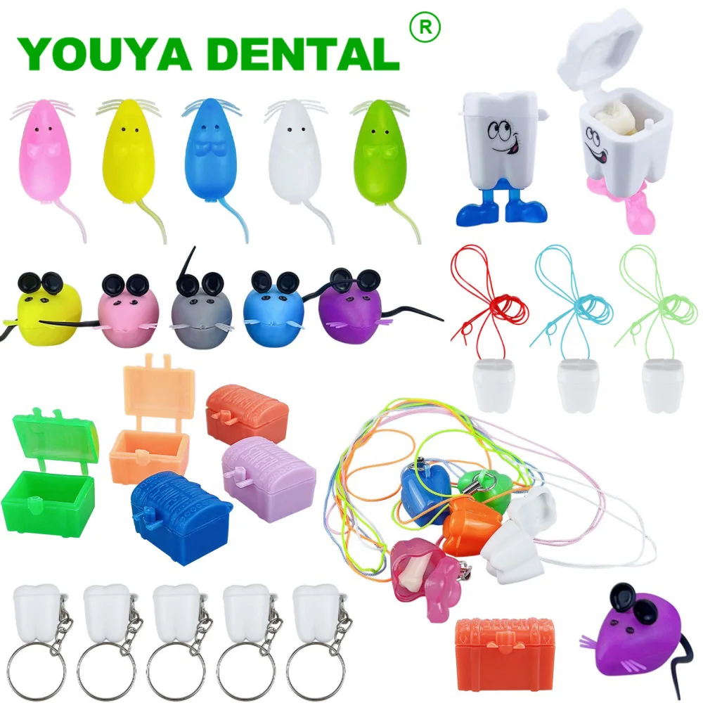 100pcs Baby Tooth Box Organizer Milk Teeth Storage Boxes Child Baby Deciduous Tooth Keepsake Collect Holder Save Souvenir Gifts