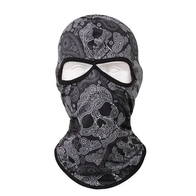2 Holes Balaclava Skull Full Face Mask Unisex Head Cover Motorcycle Mask Cycling Headgear Hat MTB Bike Bicycle Helmet Liner Caps - Image 22