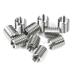 10PCS Stainless Steel Thread Adapters Convert M8 8mm Male To M6 6mm Female Hardware Fasteners Threaded Reducer Insert Replace