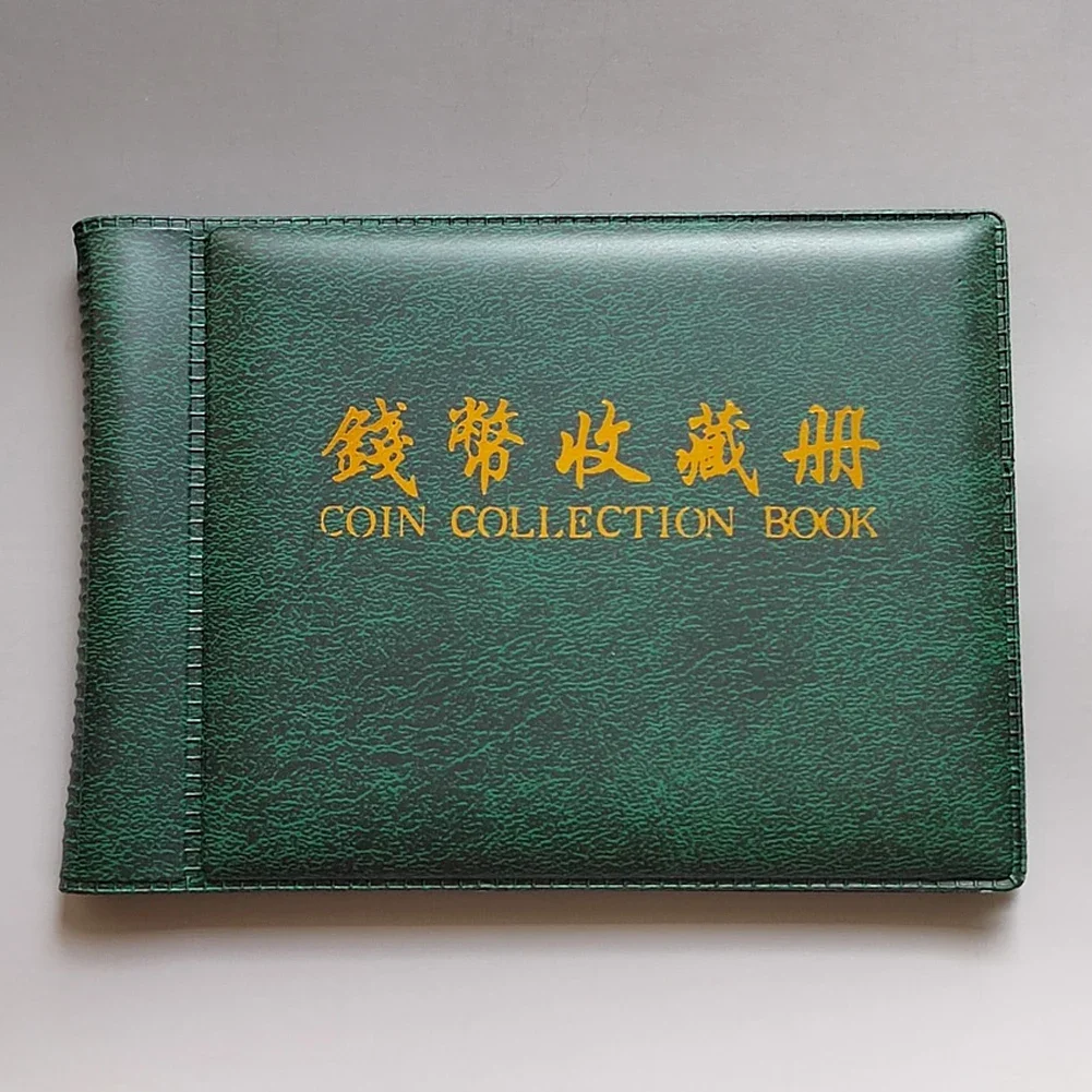 Book Coin Album 35*40mm Folders Pockets Storage Collecting Collection Penny Container New Lightweight Portable