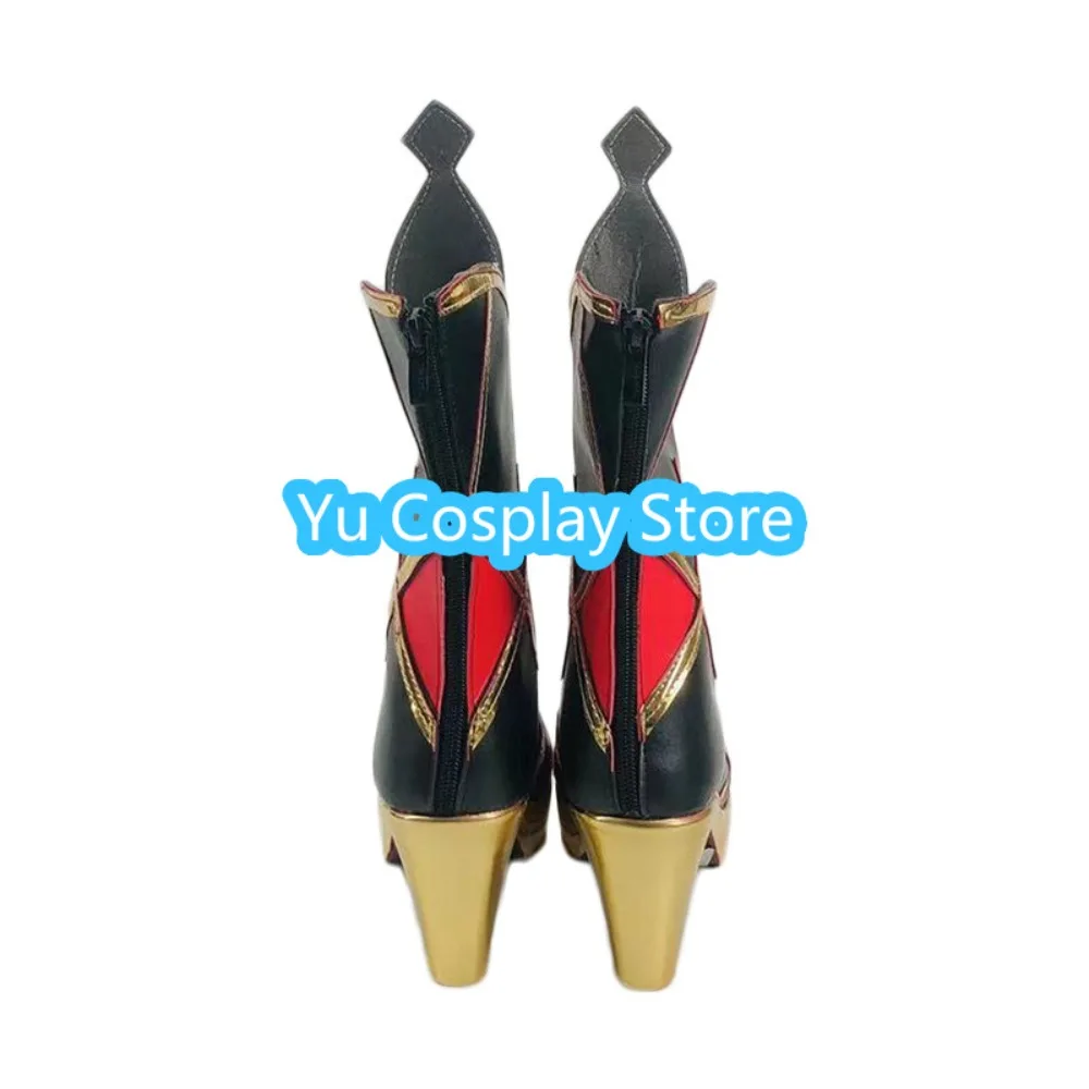 Yu cosplay loja genshin impacto rosaria cosplay sapatos anime cosplay sapatos botas trajes de halloween adereços